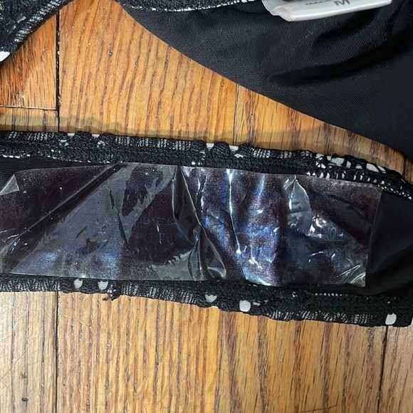 Ris-k Paradise One Piece Women's Swimsuit Black size M NWT - Picture 5 of 8